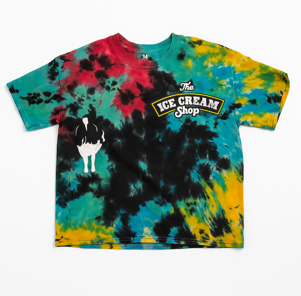 Ice Cream Shop Tie-Dye Tee