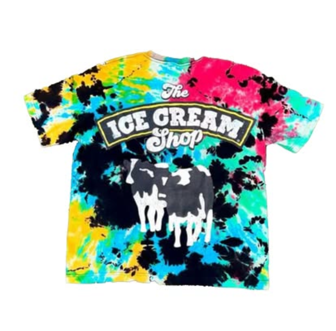 Ice Cream Shop Tie-Dye Tee