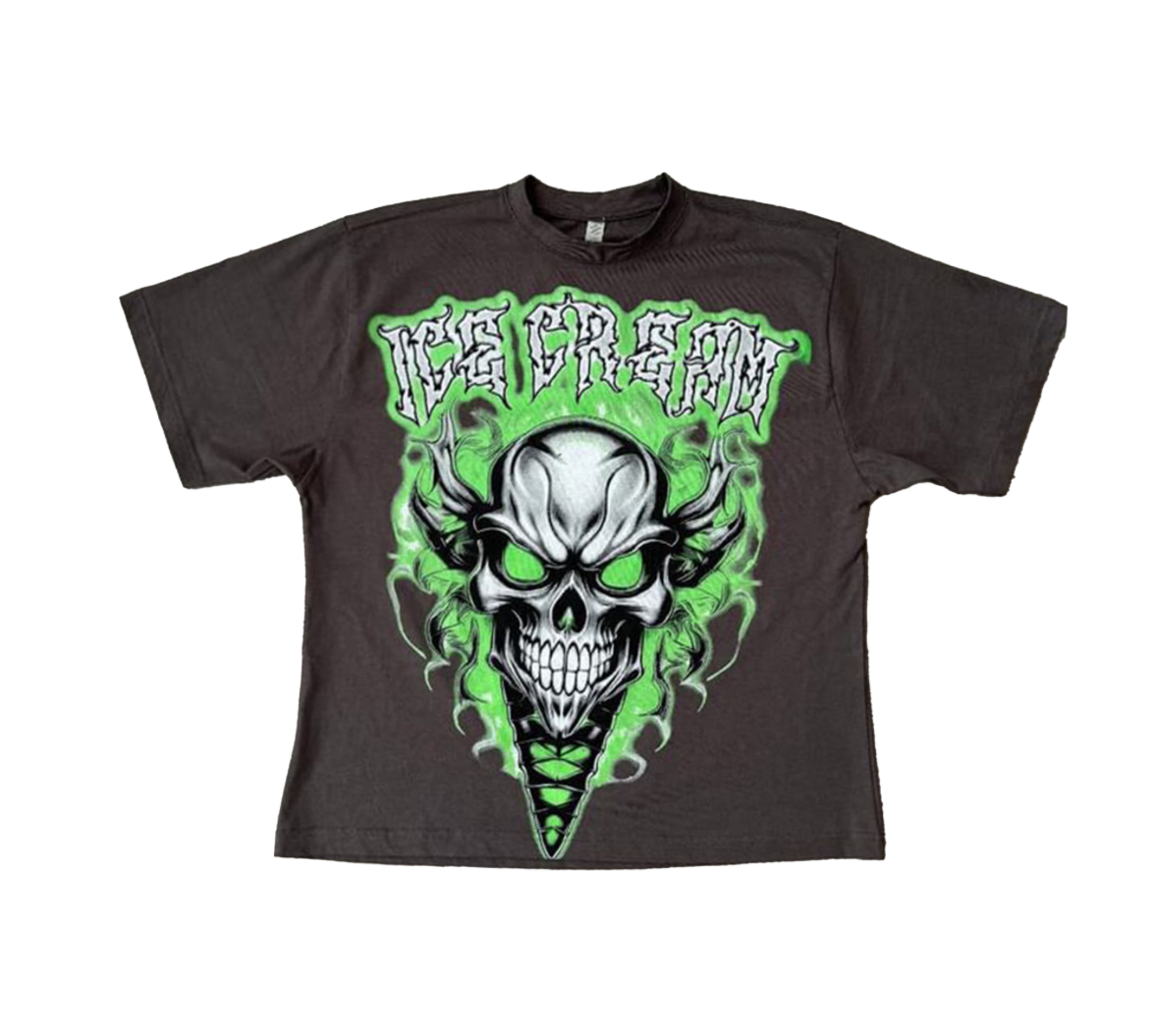 ICE CREAM SKULL TEE
